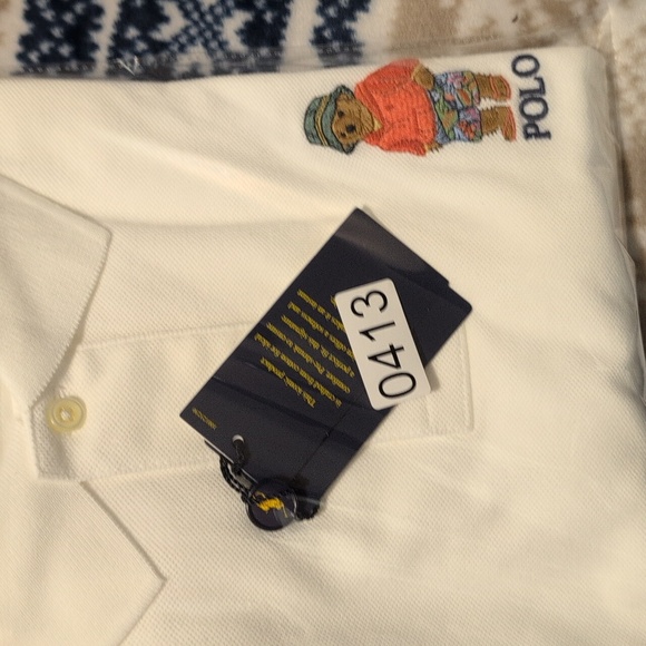 Ralph Lauren Classic Fit Polo Bear Mesh Polo Shirt 100% cotton. - Picture 10 of 10